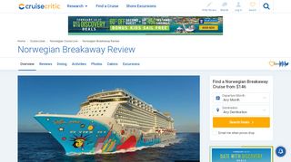 
                            6. Norwegian Breakaway Cruise Ship: Review, Photos & Departure Ports ...