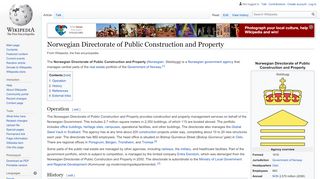 
                            7. Norwegian Directorate of Public Construction and Property - Wikipedia