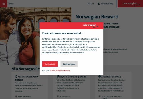 
                            3. Norwegian Reward | Kanta-asiakasohjelma | Norwegian