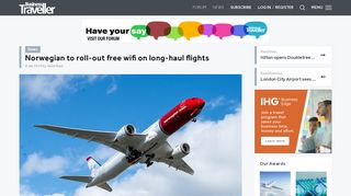 
                            10. Norwegian to roll-out free wifi on long-haul flights – Business Traveller