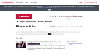 
                            9. Norwegian wifi - Últimas noticias - Mynewsdesk