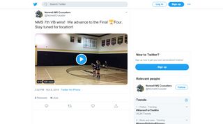 
                            12. Norwell MS Crusaders on Twitter: 