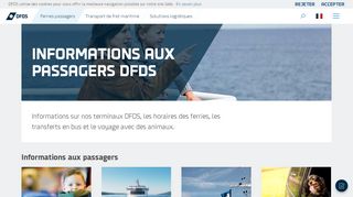 
                            9. Nos dernières informations et mises à jour du trafic | DFDS