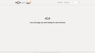 
                            9. NOS wi-fi powered by Fon - Home
