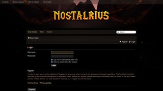 
                            2. Nostalrius Begins - Quality wow vanilla realm (1.12) • User Control ...