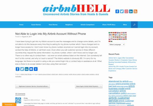 
                            10. Not Able to Login into My Airbnb Account Without Phone - Airbnb Hell