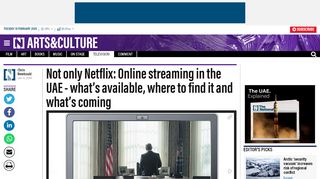 
                            9. Not only Netflix: Online streaming in the UAE - what's available, where ...