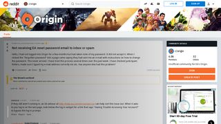 
                            5. Not receiving EA reset password email to inbox or spam : origin ...