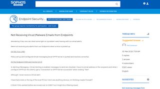 
                            5. Not Receiving Virus\Malware Emails from Endpoints - Sophos ...
