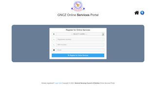 
                            2. Not registered? - GNCZ - Online Services Portal - General Nursing ...