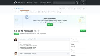 
                            3. not send message · Issue #534 · vysheng/tg · GitHub