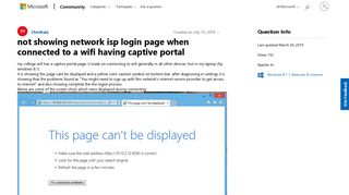 
                            7. not showing network isp login page when connected to a wifi having ...
