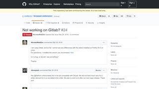 
                            7. Not working on Gitlab? · Issue #24 · codecov/browser-extension · GitHub