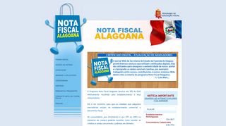 
                            3. ::: Nota Fiscal Alagoana ::: SEFAZ-AL