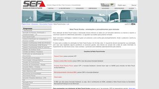 
                            10. Nota Fiscal Avulsa - orientação e procedimento emissão - SEF/MG