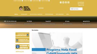 
                            10. Nota Fiscal Cidadã - Inicial