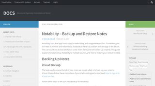 
                            6. Notability – Backup and Restore Notes – DOCS
