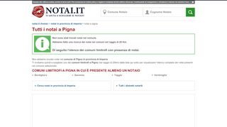 
                            5. Notai Pigna: cerca il tuo notaio a Pigna (IM) | Notai.it