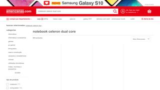 
                            7. Notebook Celeron Dual Core em Promoção nas Lojas Americanas.com