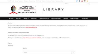 
                            5. Notebook Configuration - UKZN Library