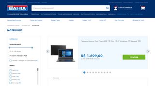 
                            8. Notebook em Promoção! Confira nossos preços em Informática ...