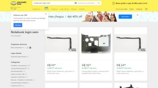 
                            5. Notebook Login Oem - Informática no Mercado Livre Brasil