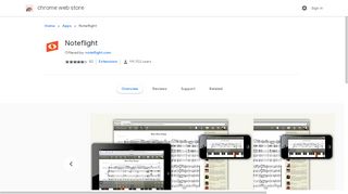 
                            7. Noteflight - Google Chrome