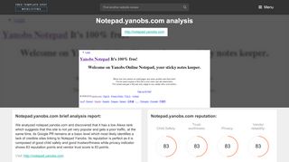 
                            6. Notepad Yanobs. Yanobs Free Online Notepad - FreeTemplateSpot