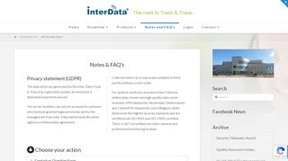 
                            13. Notes and FAQ's | Inter-Data