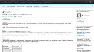 
                            6. Notes URLs - IBM Notes and Domino wiki