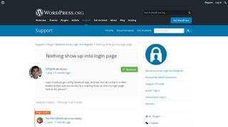 
                            12. Nothing show up into login page | WordPress.org