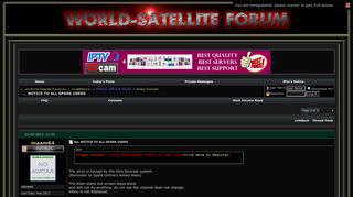 
                            7. NOTICE TO ALL SPARK USERS - Page 2 - «•»World-Satellite Forum«•»