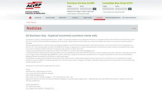 
                            9. Notícias - ACIRP - Associação Comercial e Industrial