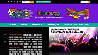 
                            1. Notícias & anúncios - Lollapalooza Brasil