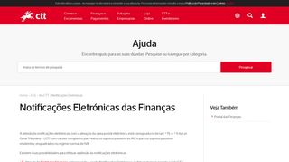 
                            10. Notificações Eletrónicas - CTT