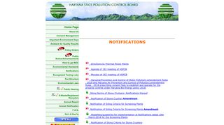 
                            7. Notifications - Haryana State Pollution Control Board