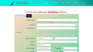 
                            2. Notifkos - BPOM - Badan Pengawas Obat dan Makanan