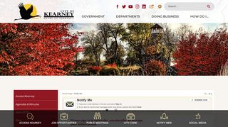 
                            12. Notify Me - City of Kearney, NE - Official Website