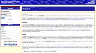 
                            11. Notify US - TSAPPS at NIST
