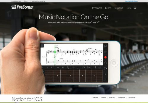 
                            13. Notion for iOS | PreSonus