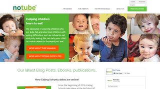 
                            3. NoTube - Helping children learn to eat