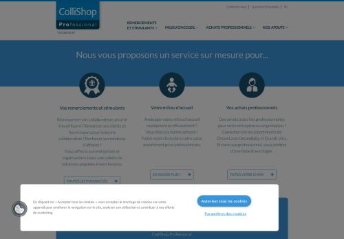 
                            10. Nous vous proposons un service sur mesure pour... - Collishop ...