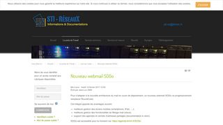 
                            9. Nouveau webmail SOGo - Accueil - lirmm