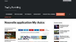 
                            10. Nouvelle application My Asics