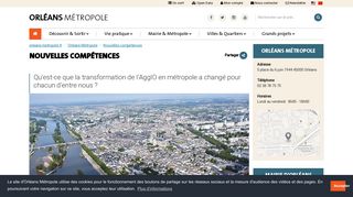 
                            9. Nouvelles compétences | Orléans Métropole