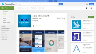 
                            5. Nova My Account - Εφαρμογές στο Google Play