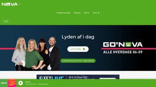 
                            1. NOVA - Officiel hjemmeside | Lyden af i dag - RadioPlay