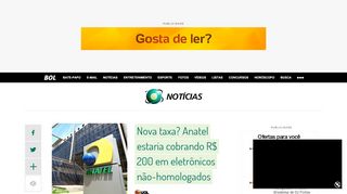 
                            10. Nova taxa? Anatel estaria cobrando R$ 200 em eletrônicos não ...