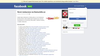 
                            9. Nové restaurace na DameJidlo.cz | Facebook