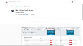 
                            7. Novel Updates Tracker - Google Chrome